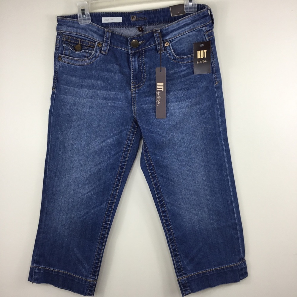 Kut From The Kloth Natalie Capri Jeans Summer Wear